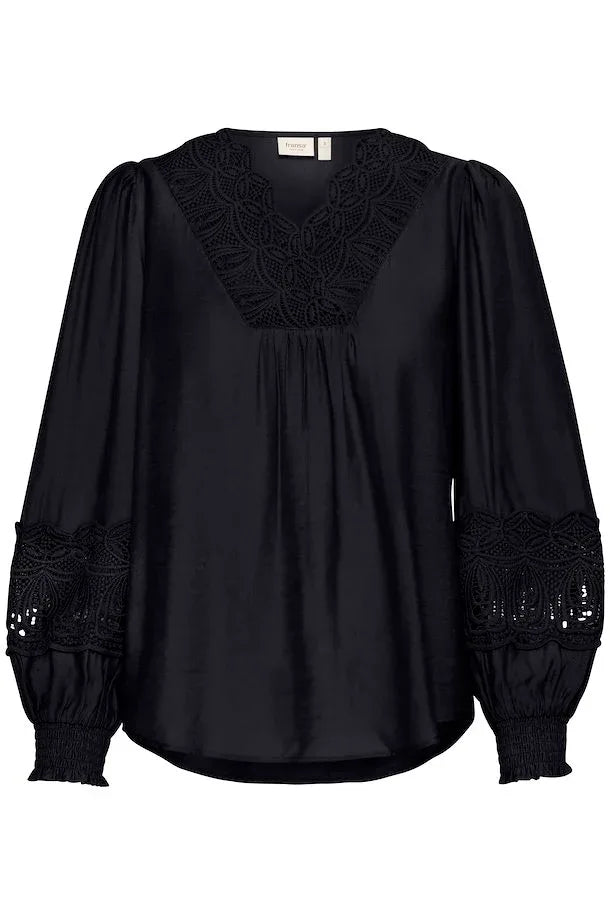 FRBLONDIE Blouse - Zwart