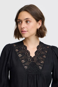 FRBLONDIE Blouse - Zwart
