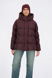 Ivy Puffer jacket - Rood