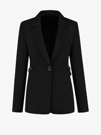 Flora Blazer - Zwart