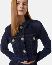 Giubbino jeans - Blauw