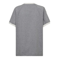 SiaraCC Oversize Sporty V-Tee - Grijs