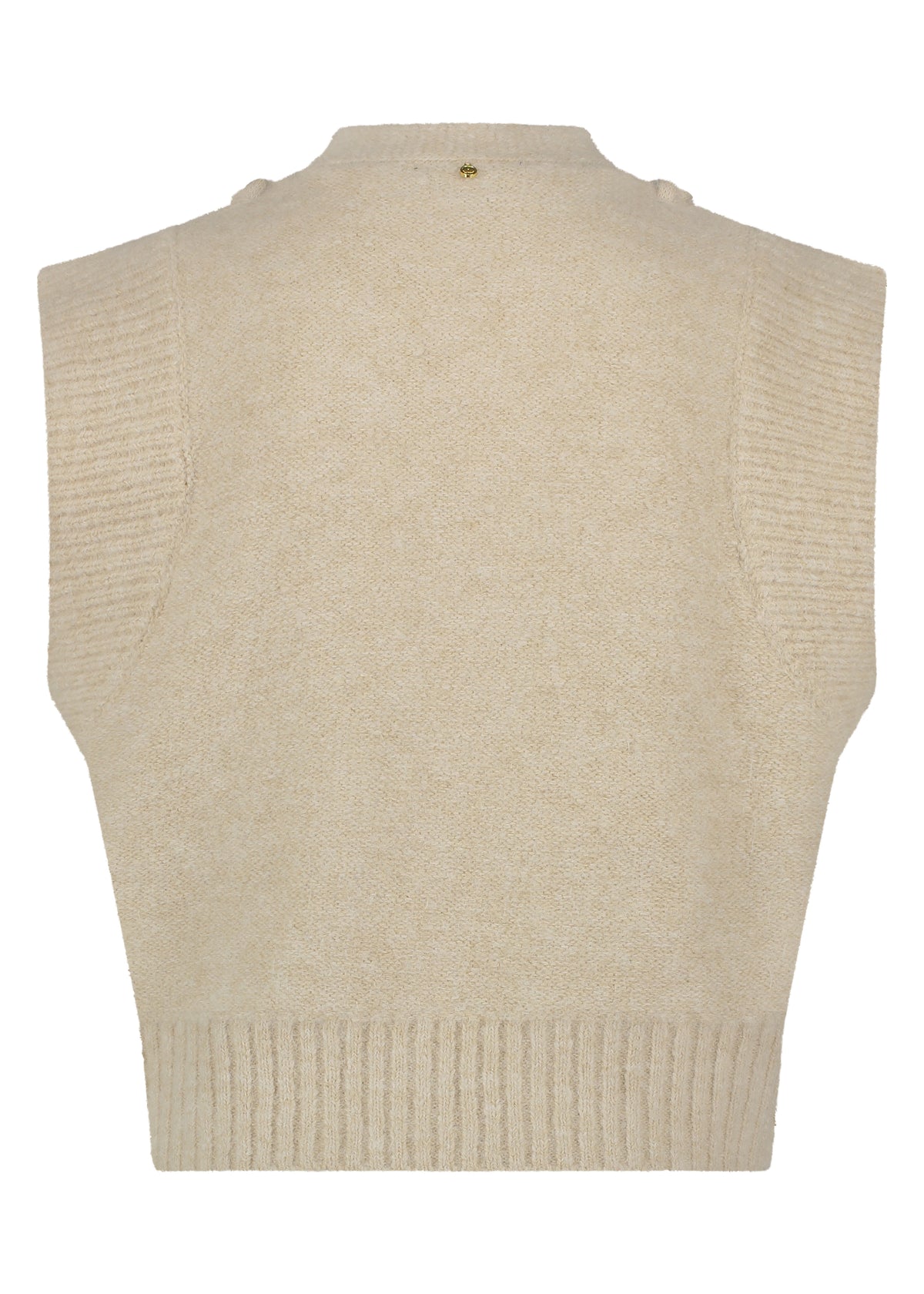 Gilet Cables - Beige
