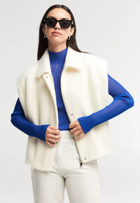 HELEN Faux Mohair - Beige