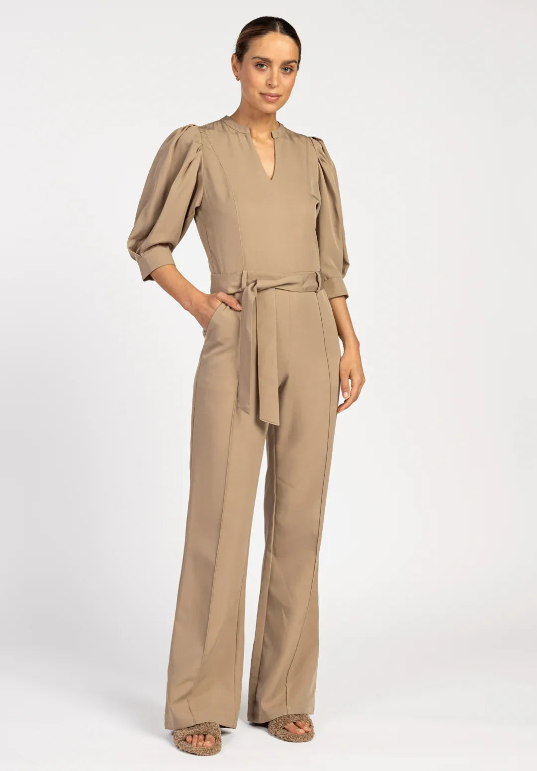 JUMPSUIT - Taupe