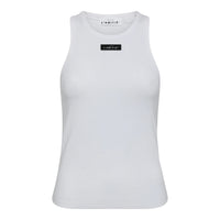 Rib Badge Tank - Wit
