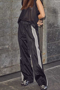 Baggy Track Tall Pants - Zwart