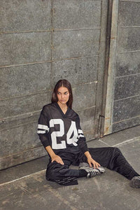 Drift Number LS Tee - Zwart