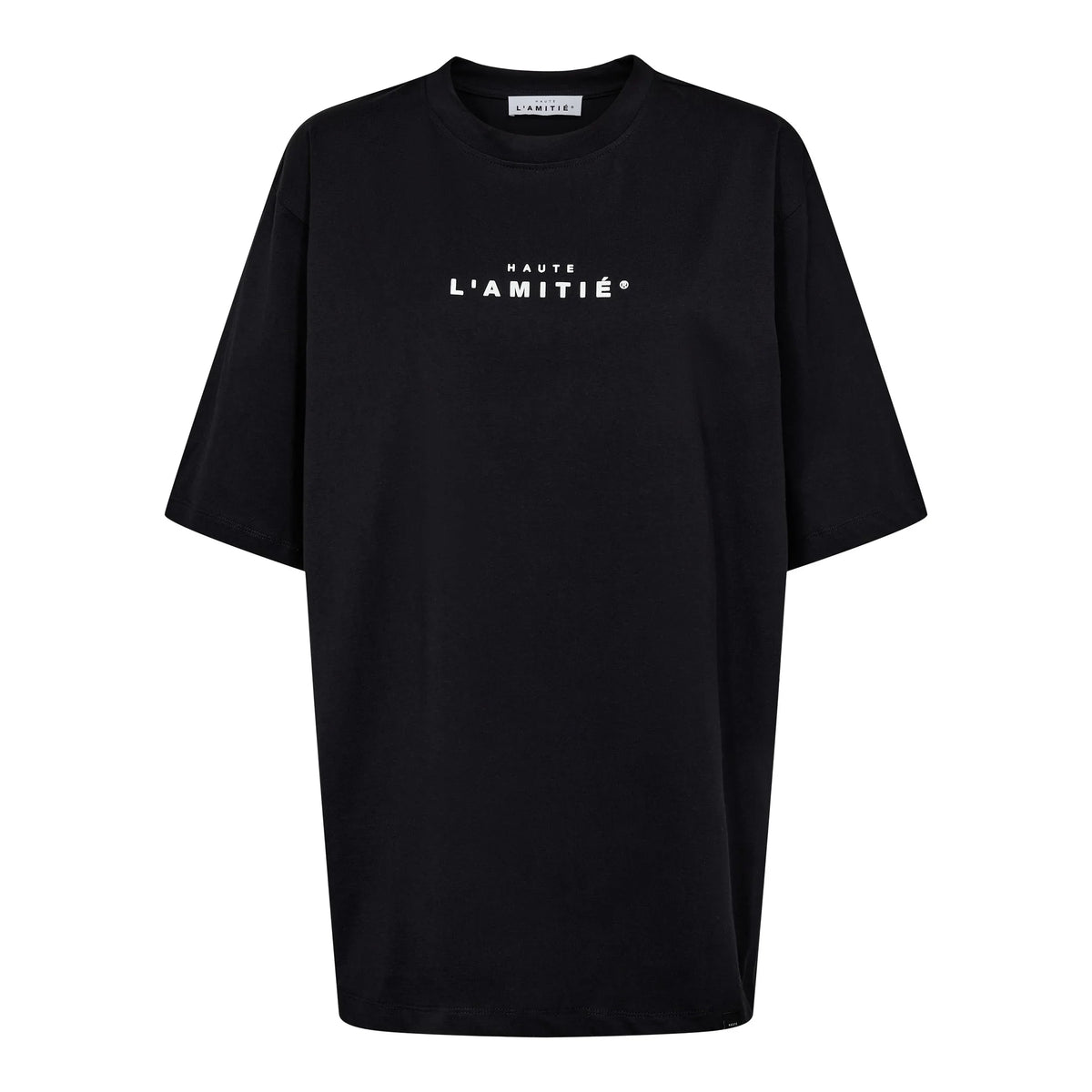 Crew Rub Print Tee - Zwart