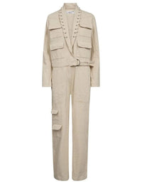 Pielle Structure Boiler Suit - Multi