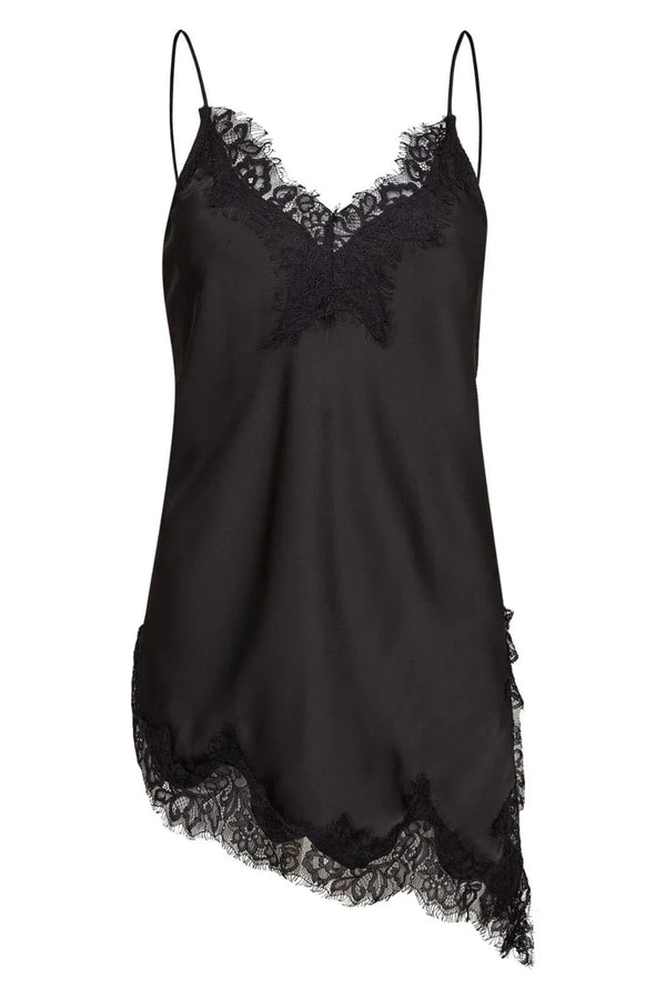 Naomi Asym Lingerie Top - Bruin