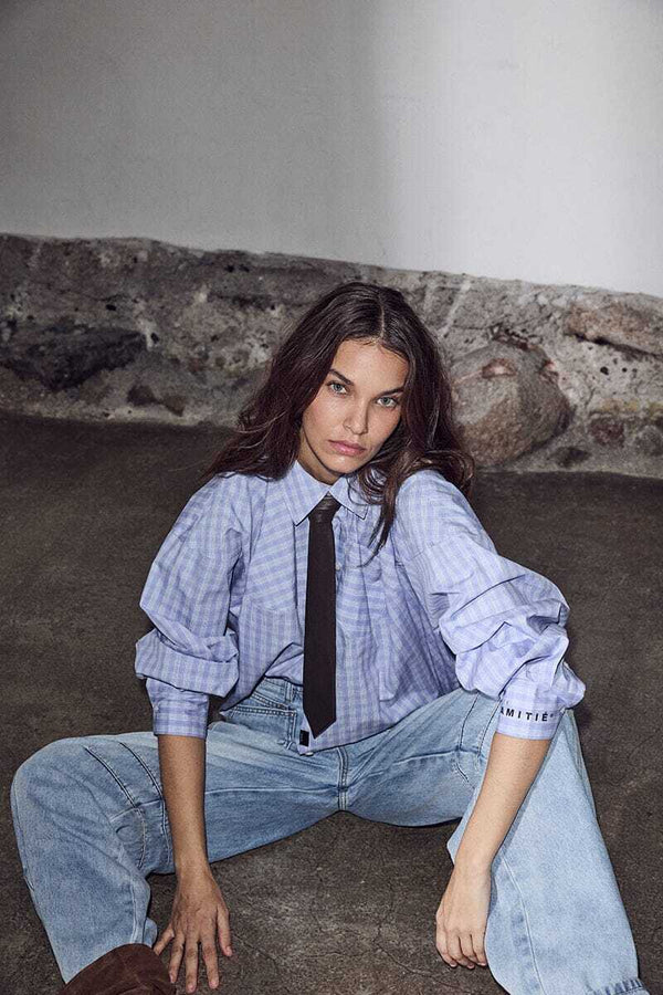 Sophie Check Shirt - Blauw