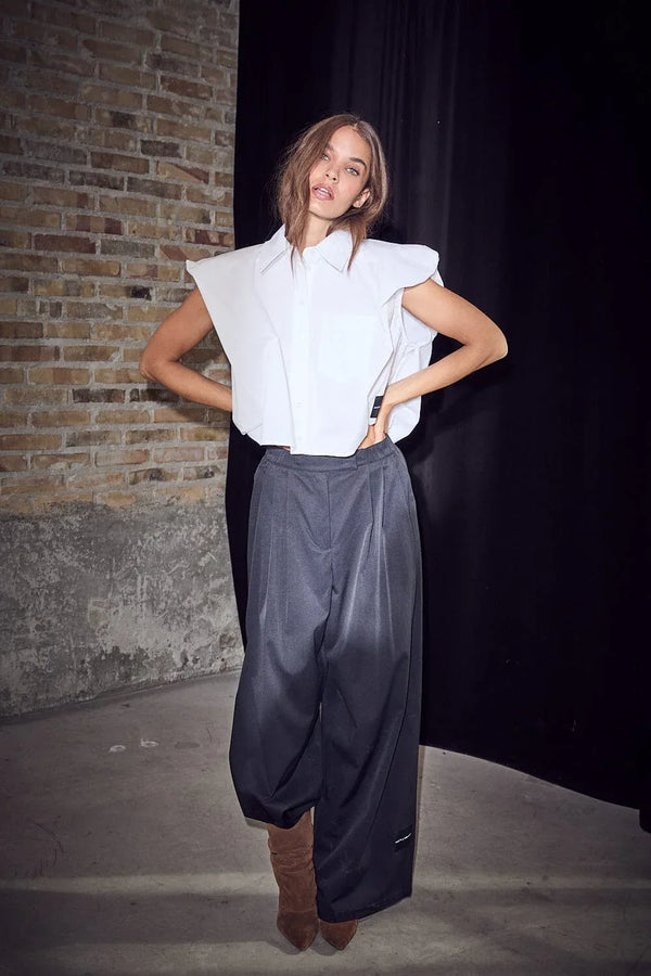 Dinnie NS Poplin Shirt - Wit