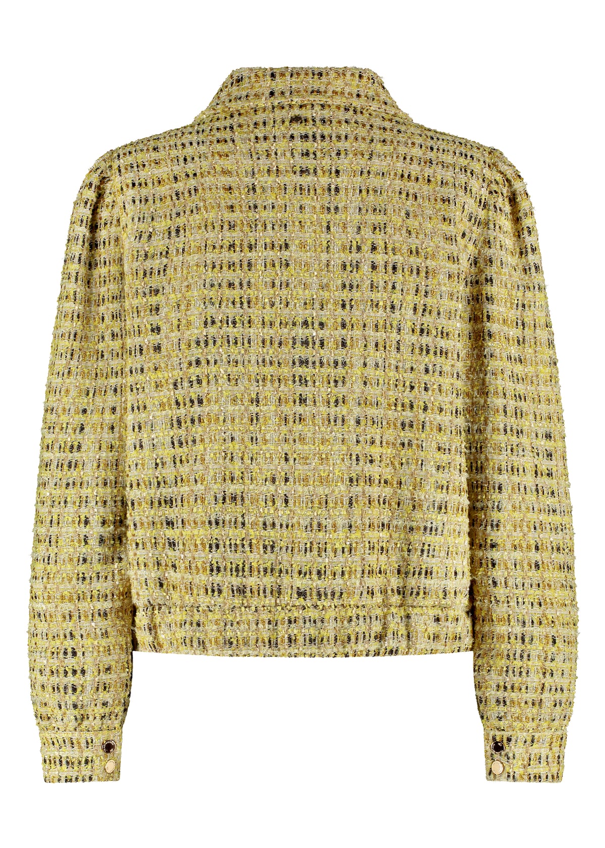 Jacket Fancy Tweed - Geel
