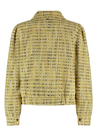 Jacket Fancy Tweed - Geel