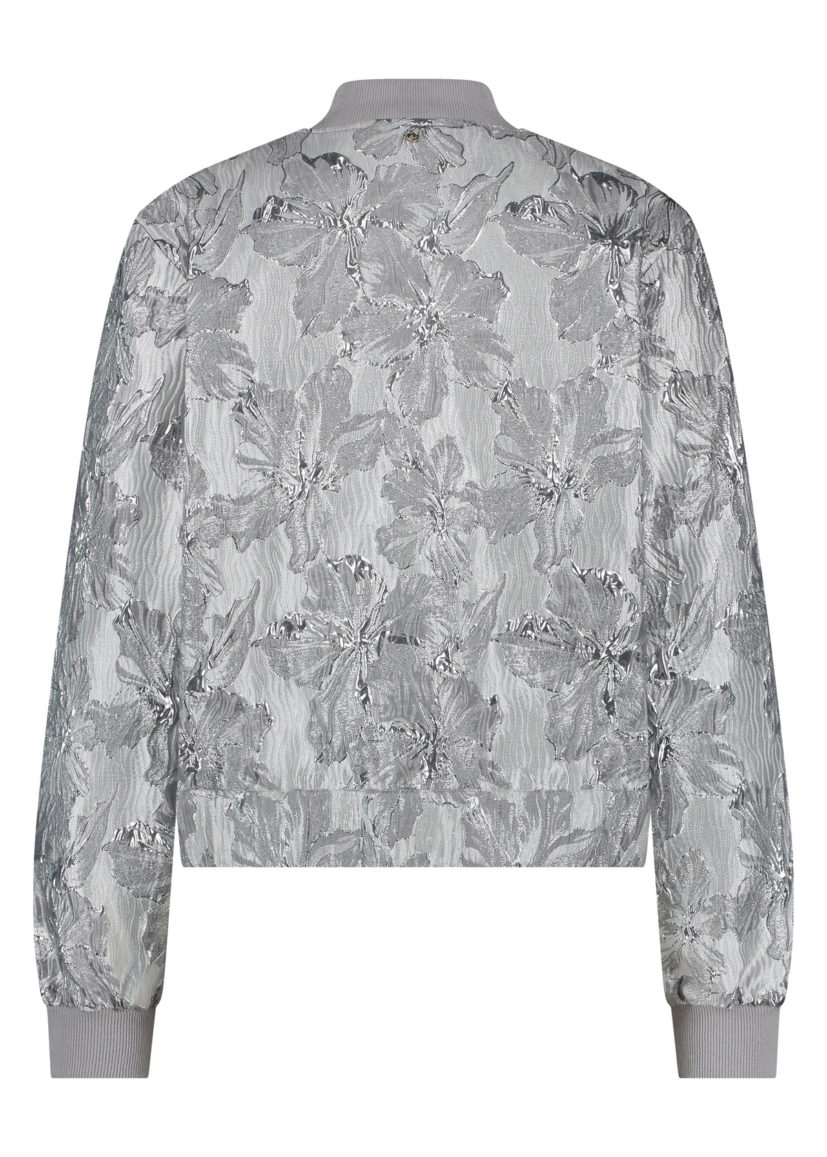 Jacket Fancy Jacquard - Zilver