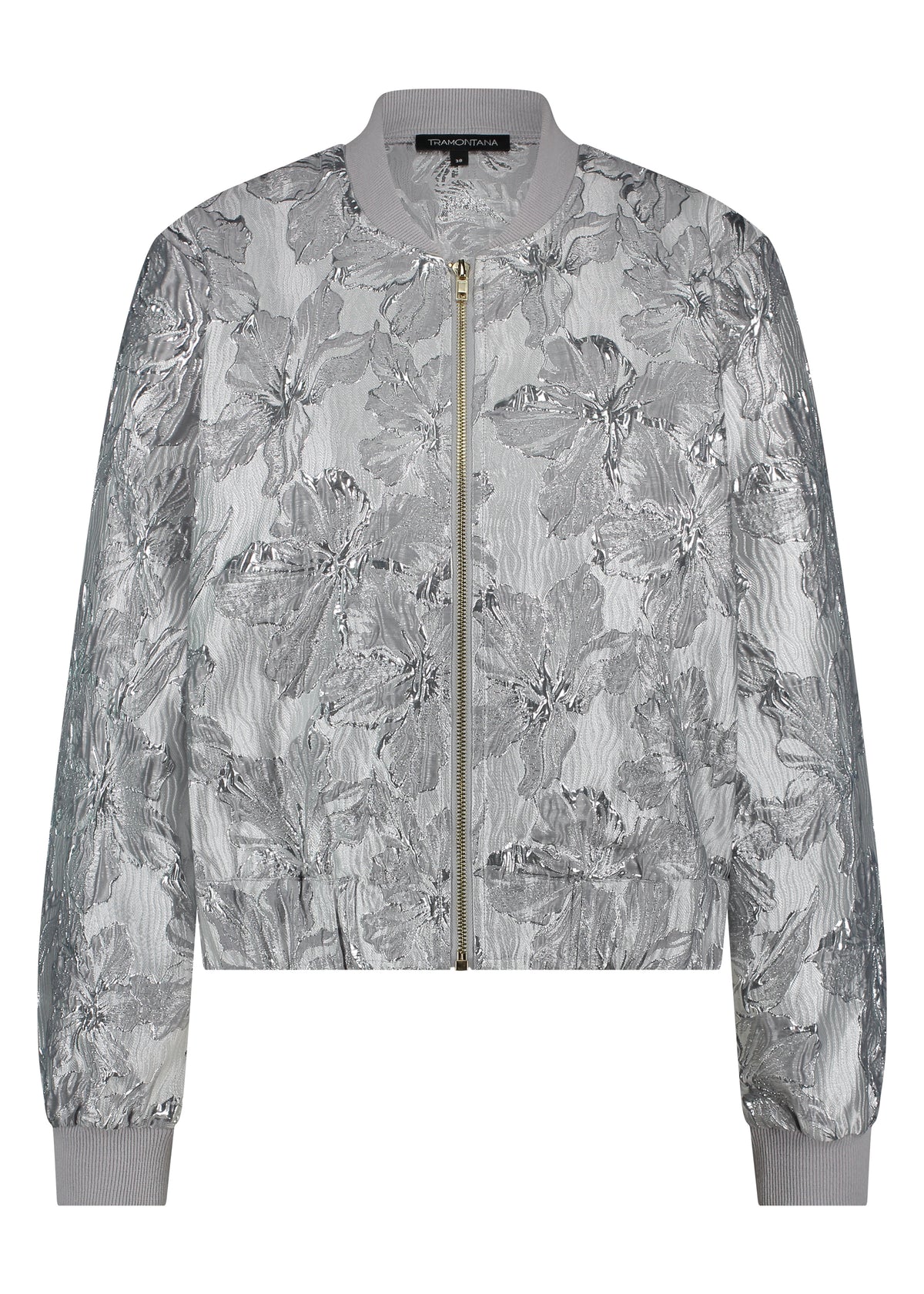 Jacket Fancy Jacquard - Zilver