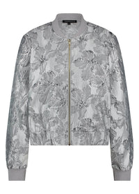 Jacket Fancy Jacquard - Zilver