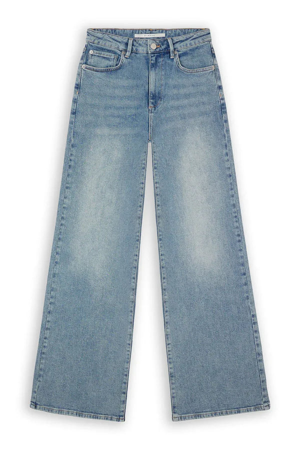 James - Wide Leg Jeans - Blauw