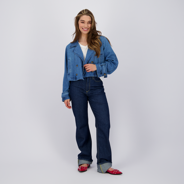 Janine jacket - Blauw