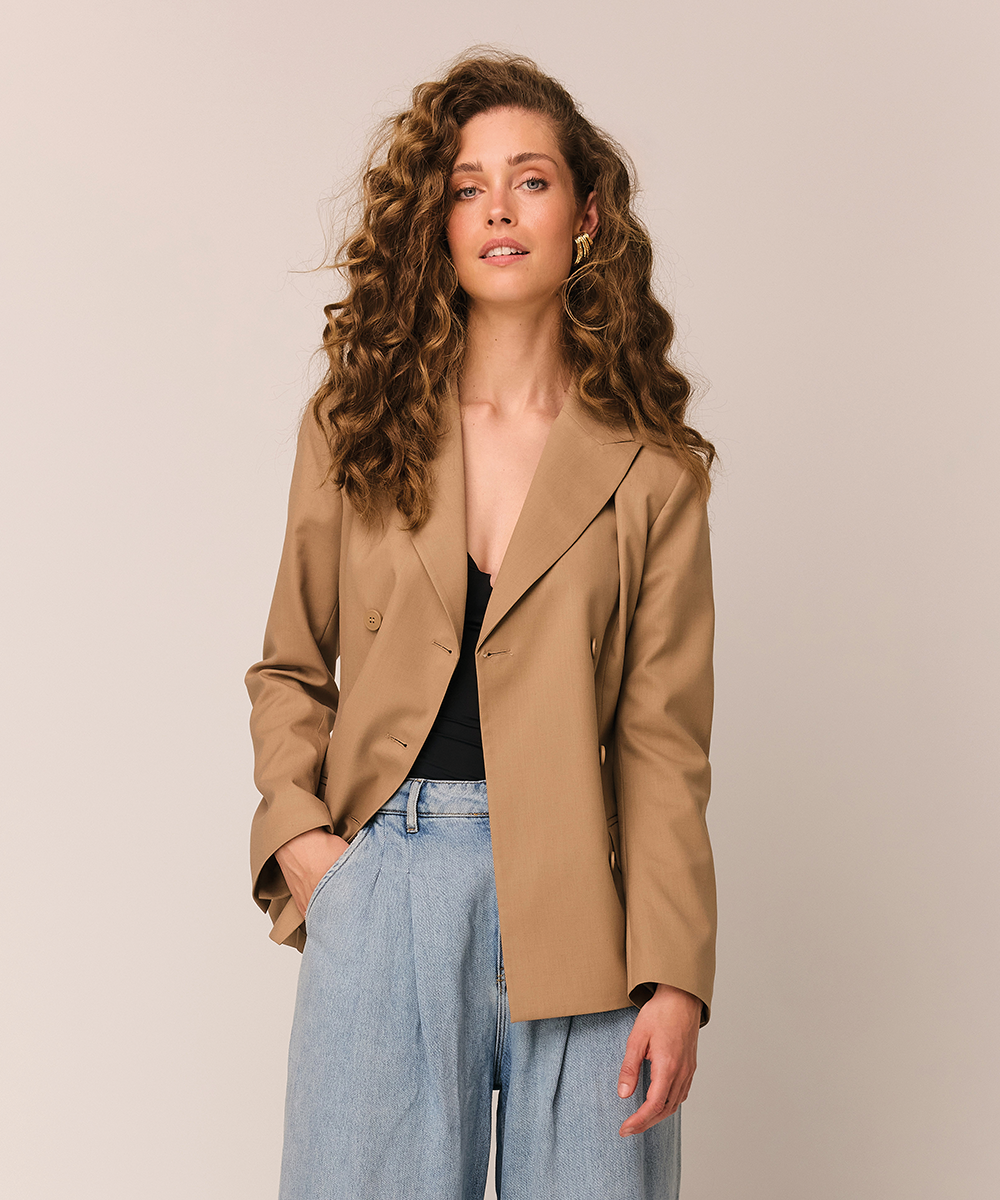 Jiya Blazer - Zand