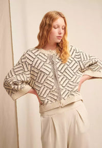Cardigan 7380 - Beige