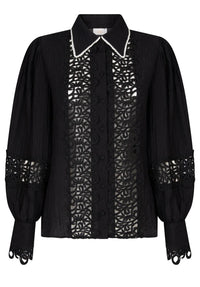 BLOUSE - Zwart