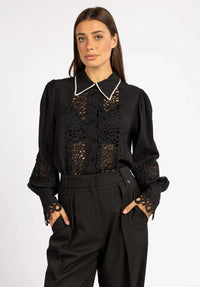 BLOUSE - Zwart