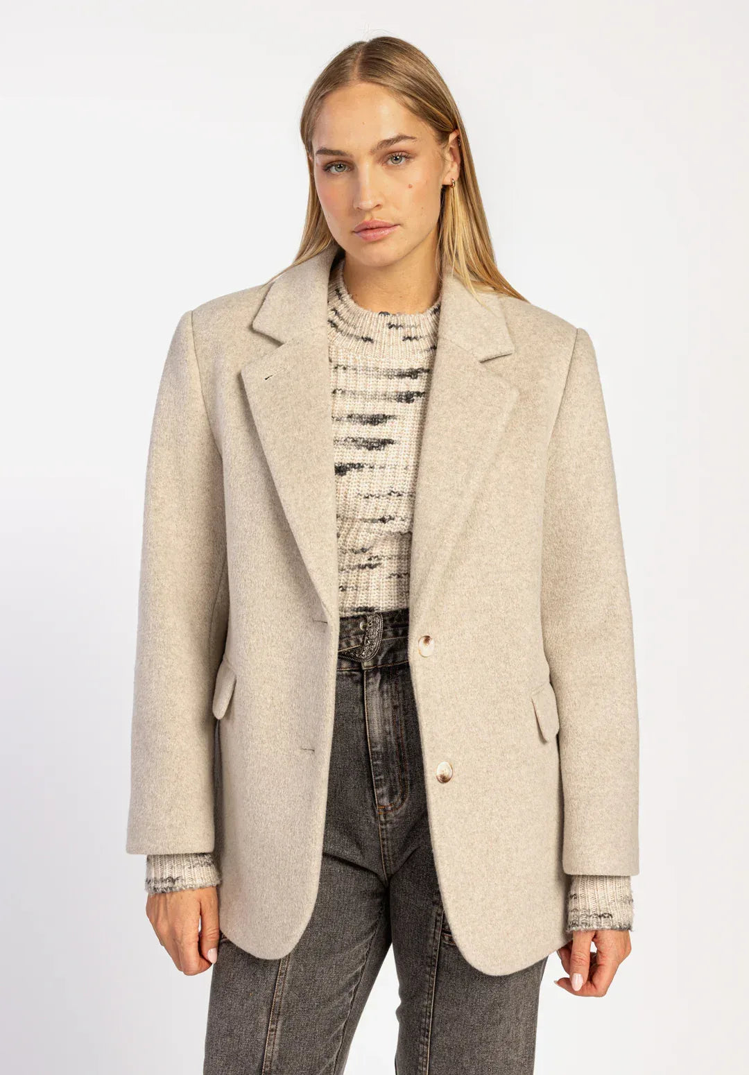 COAT - Zand