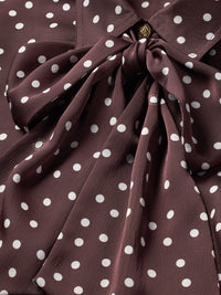 Loesy Polka Dot Blouse - Rood
