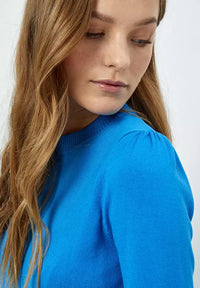 Mersin Knit Tee - Blauw
