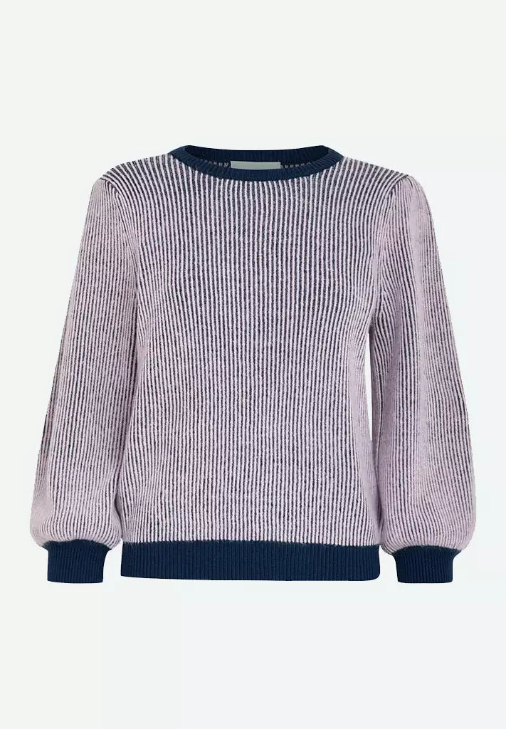Elsie Knit Pullover - Blauw