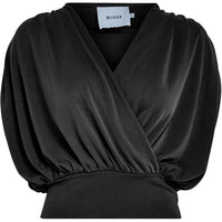 MSElvie Modal Wrap Top - Zwart
