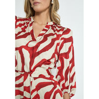 Jassie Short Dress - Rood
