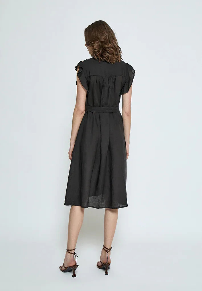 MSAlaya Knee Length Dress - Zwart