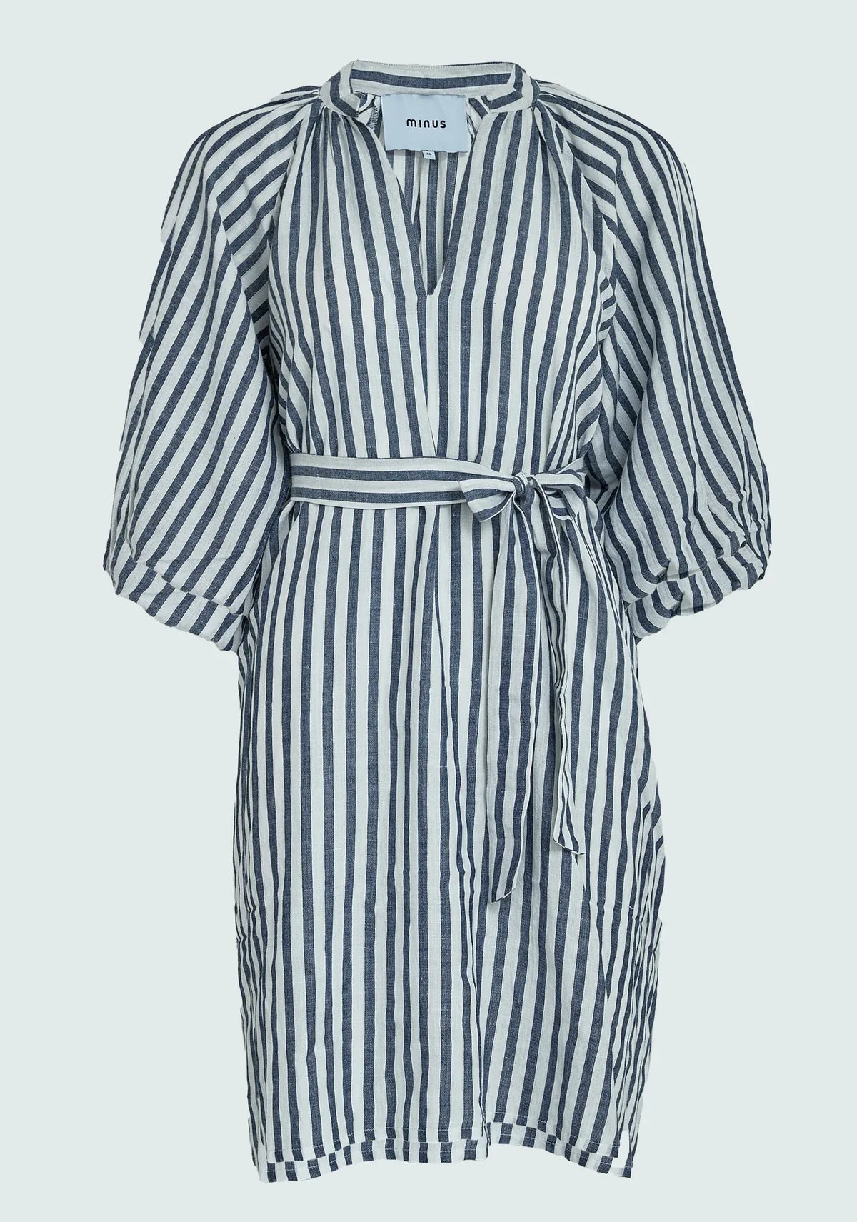 MSFarika Short Dress - Blauw