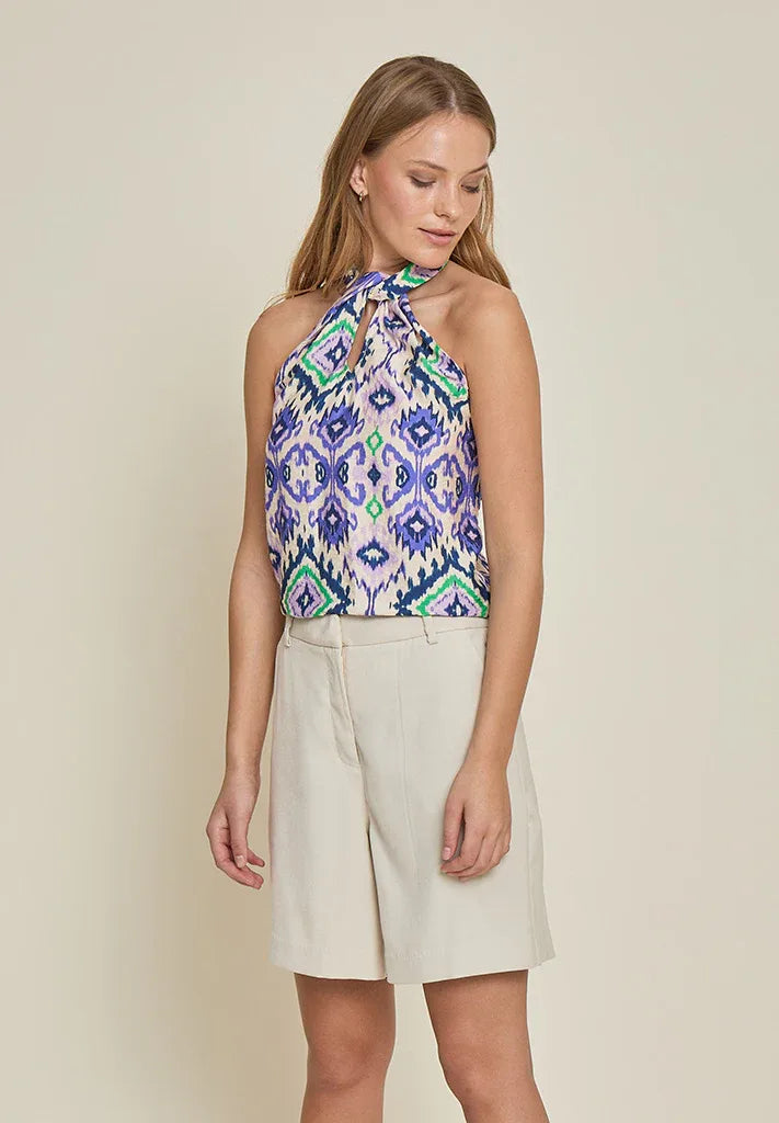 MSMadima Halter Neck Top - Multi