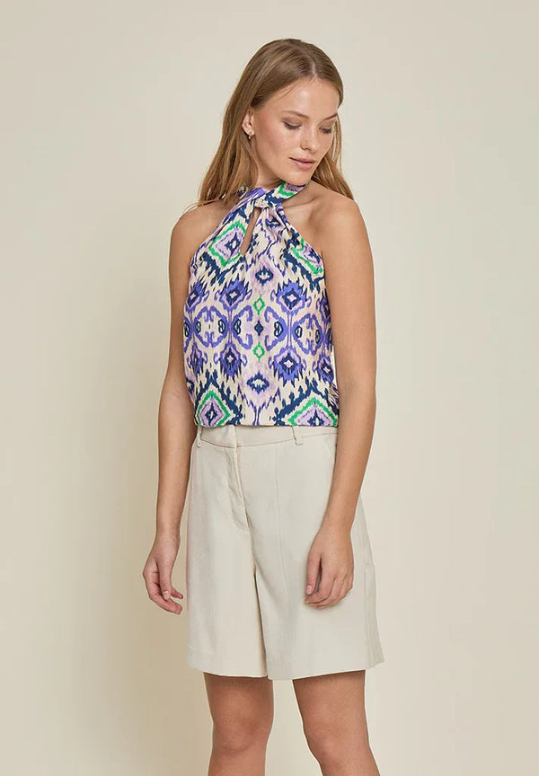MSMadima Halter Neck Top - Multi