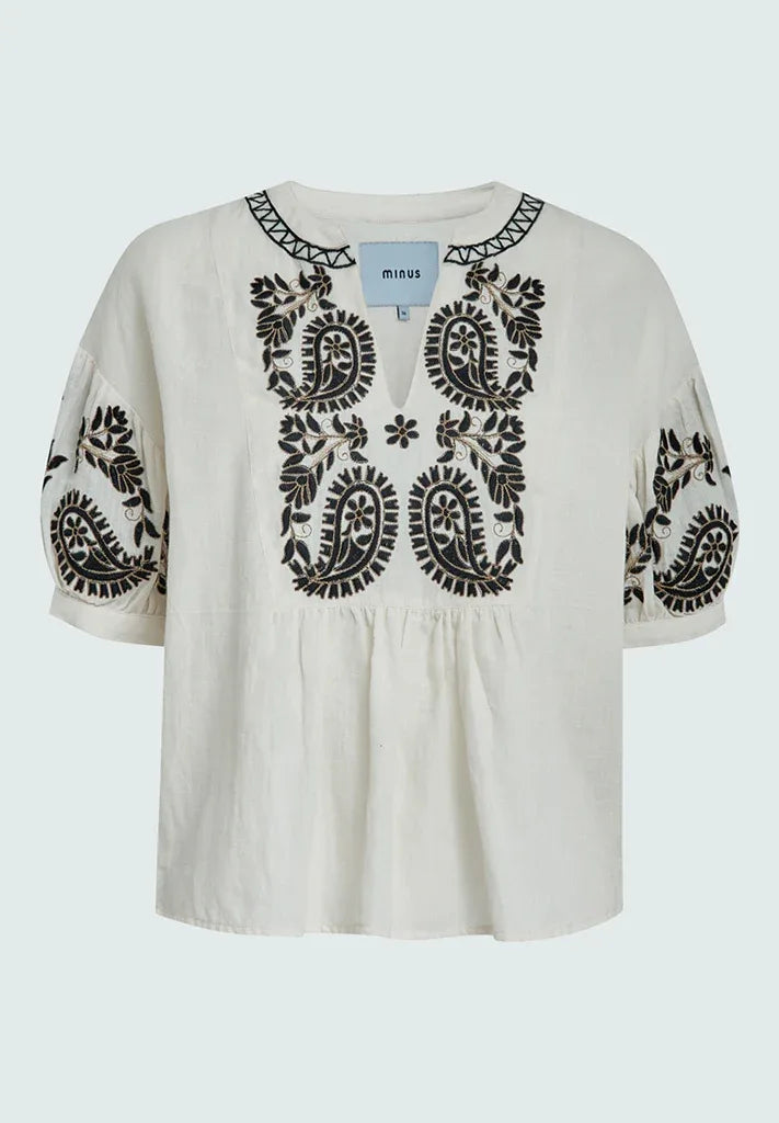 MSTalja V-Neck Blouse - Wit