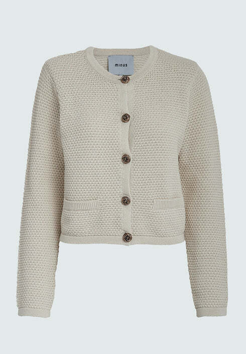 Vima Knit Cardigan - Beige