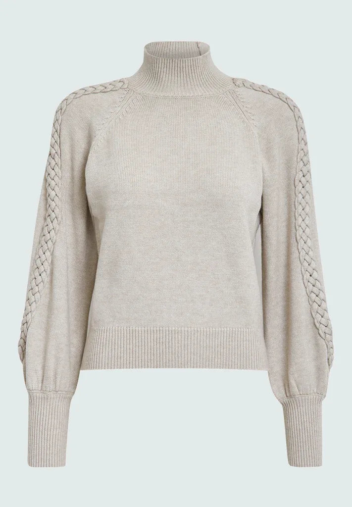 MSVera High Neck Knit Pullover - Multi