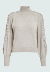 MSVera High Neck Knit Pullover - Multi