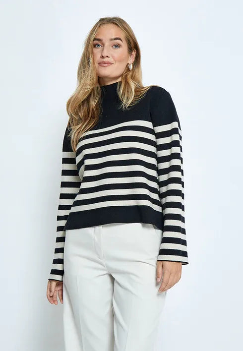 MSLupi Stripe Knit Pullover - Za