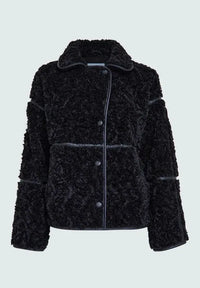MSMonica Faux Fur Jacket - Zwart