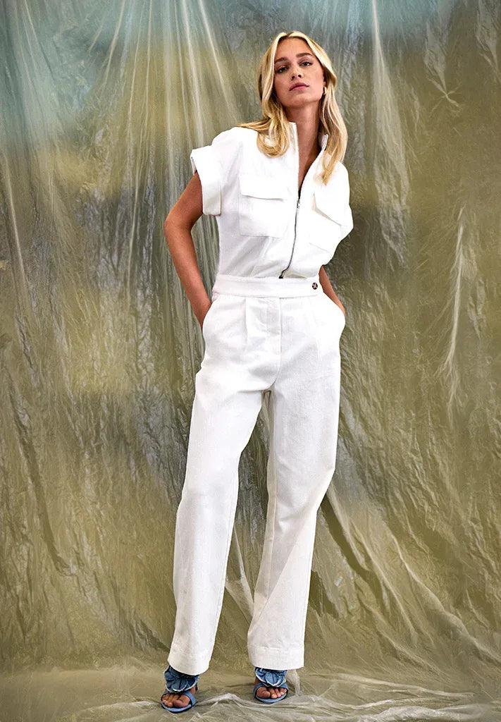 MSLona Jumpsuit - Blauw