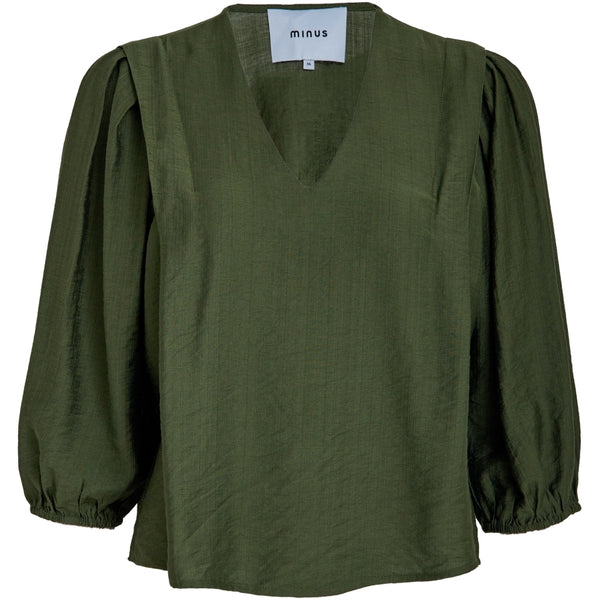 MSSeria V-Neck Blouse - Groen