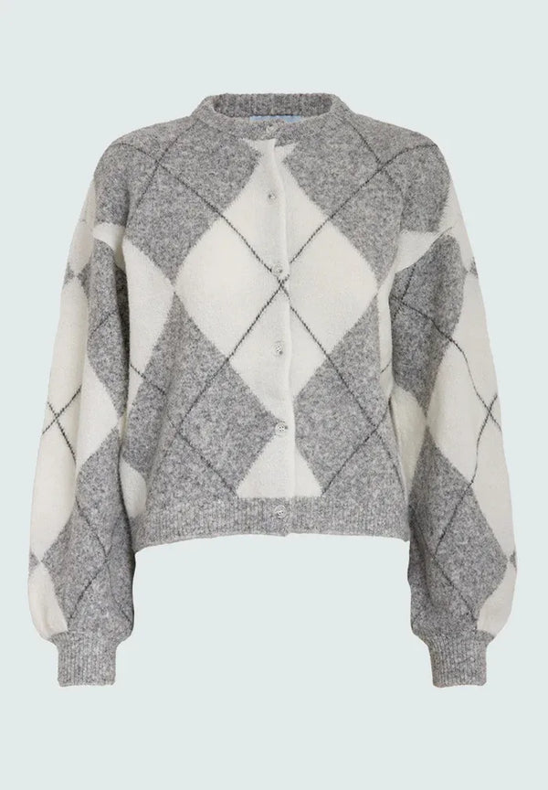 MSWenda Knit Cardigan - Grijs