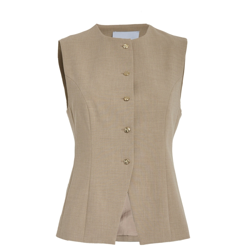 MSFamey Vest - Zand