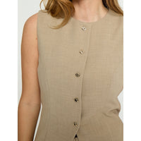 MSFamey Vest - Zand