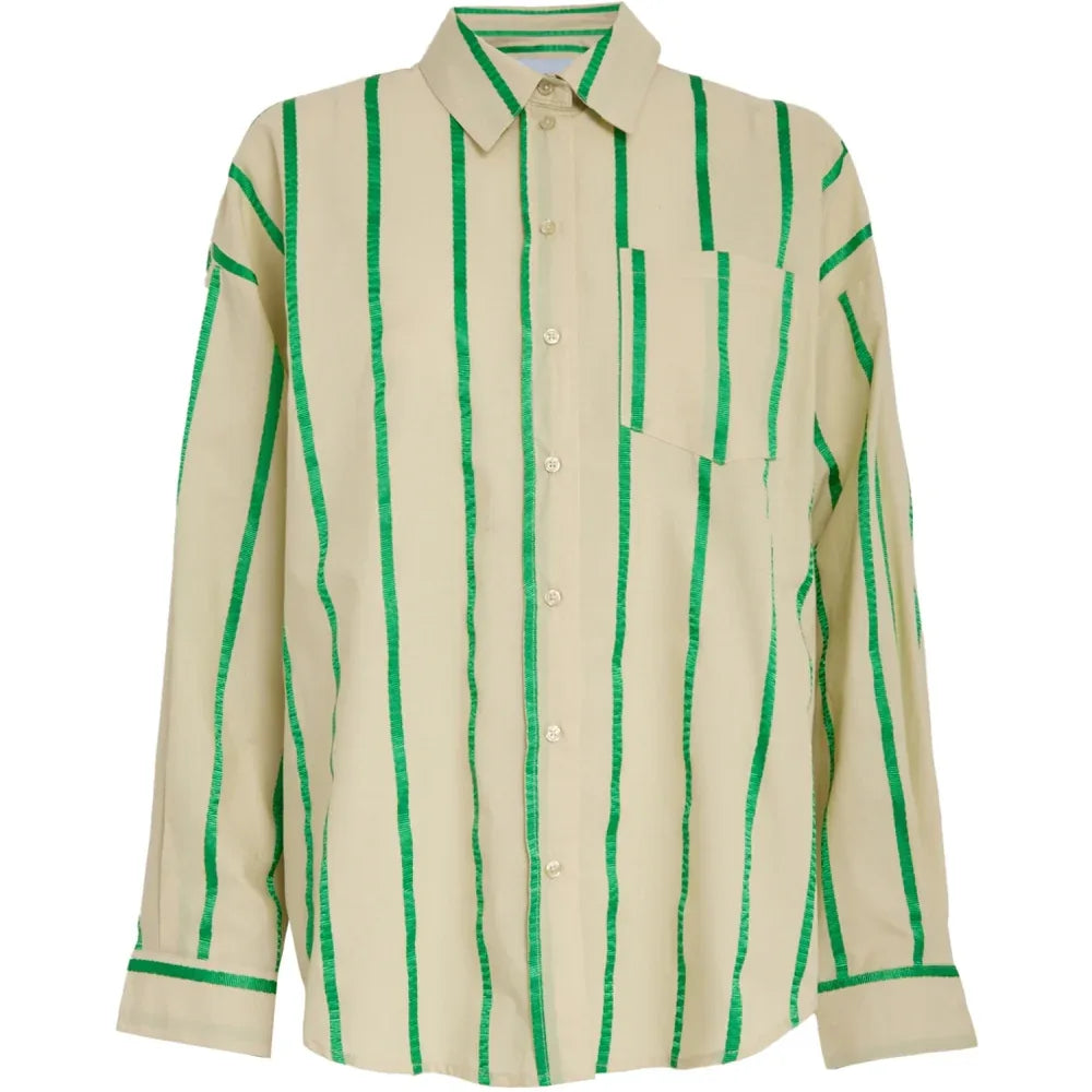 MSEleni Oversize Shirt - Groen